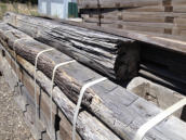 Hand Hewn Log Cabin Timbers