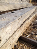 Antique Hand Hewn Timbers